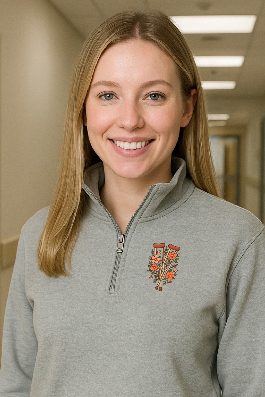 La Flora - Quarter Zip Sweater