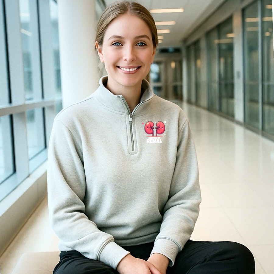 Kawaii Puns - Quarter Zip Sweater