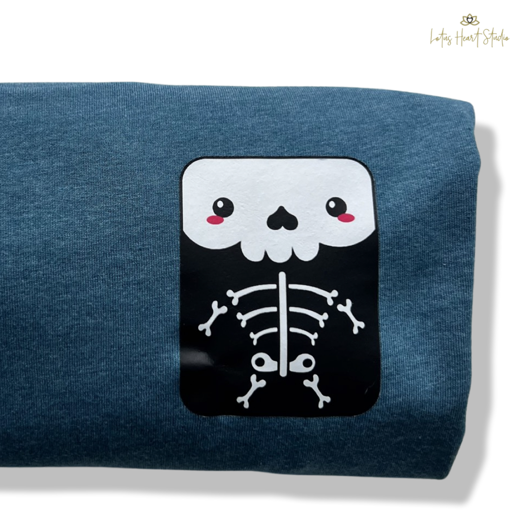 MEDIUM - X-Ray Heather Teal T-Shirt - Ready to Ship Sale