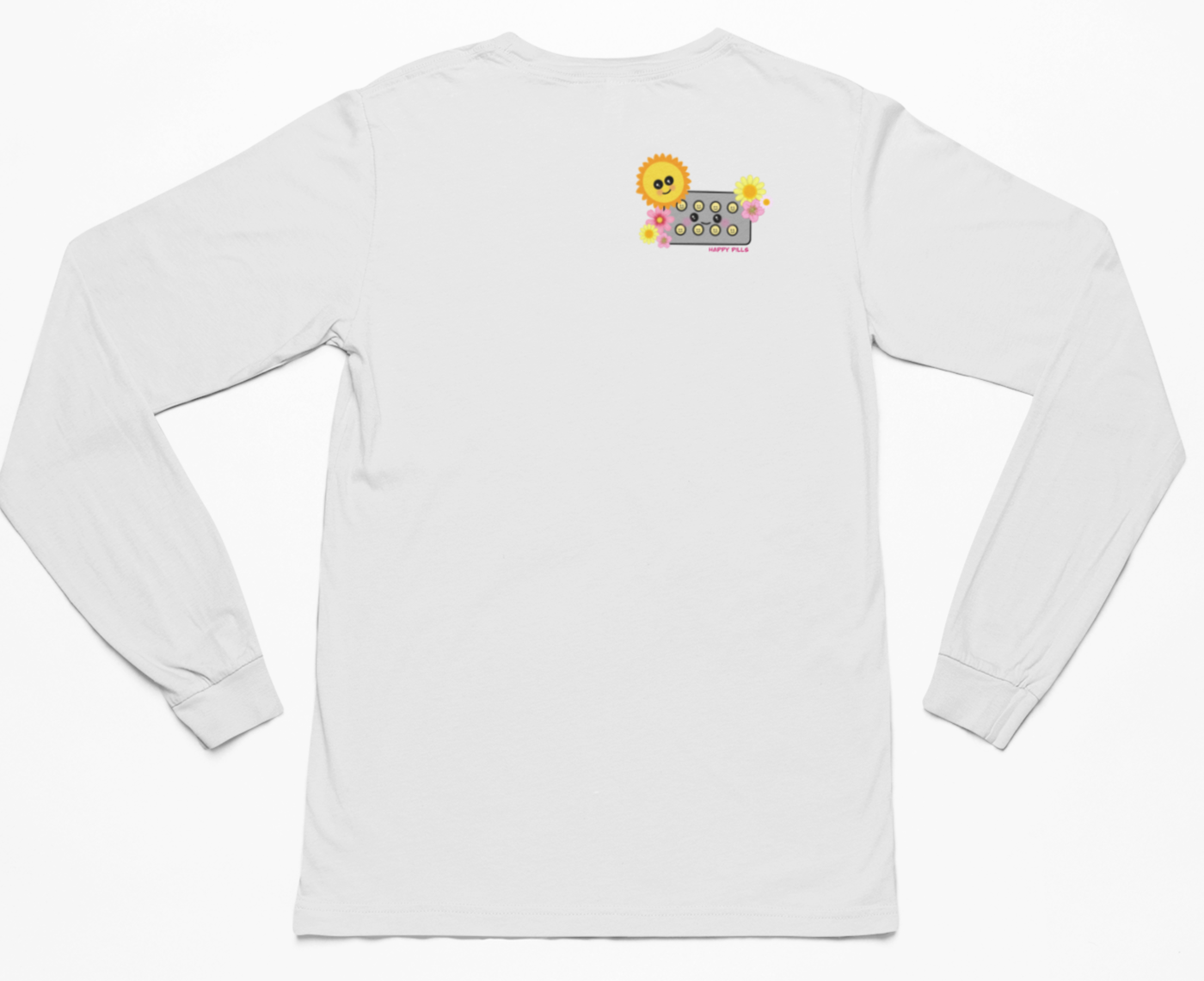 Happy Pills - Unisex Kawaii Long Sleeve