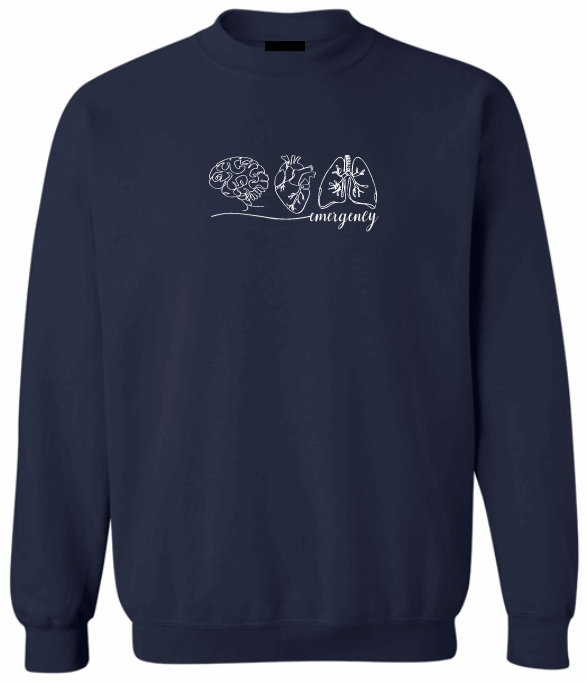LINE HEALTH TRIO (Customizable) - Unisex Signature Sweater