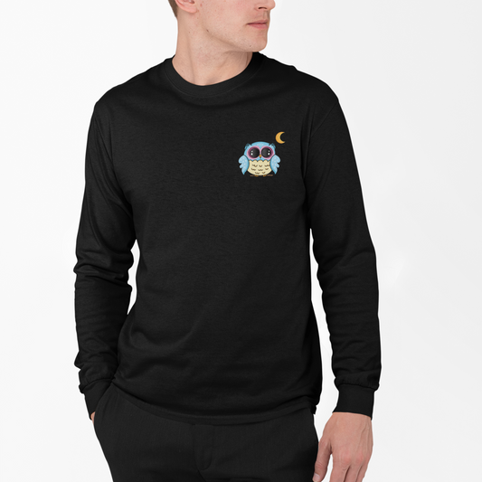 NIGHT OWL - Unisex Kawaii Long Sleeve