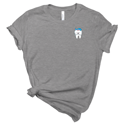 DENTAL TOOTH AND FLOSS - Unisex Kawaii T Shirt
