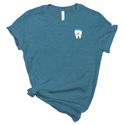 DENTAL TOOTH AND FLOSS - Unisex Kawaii T Shirt
