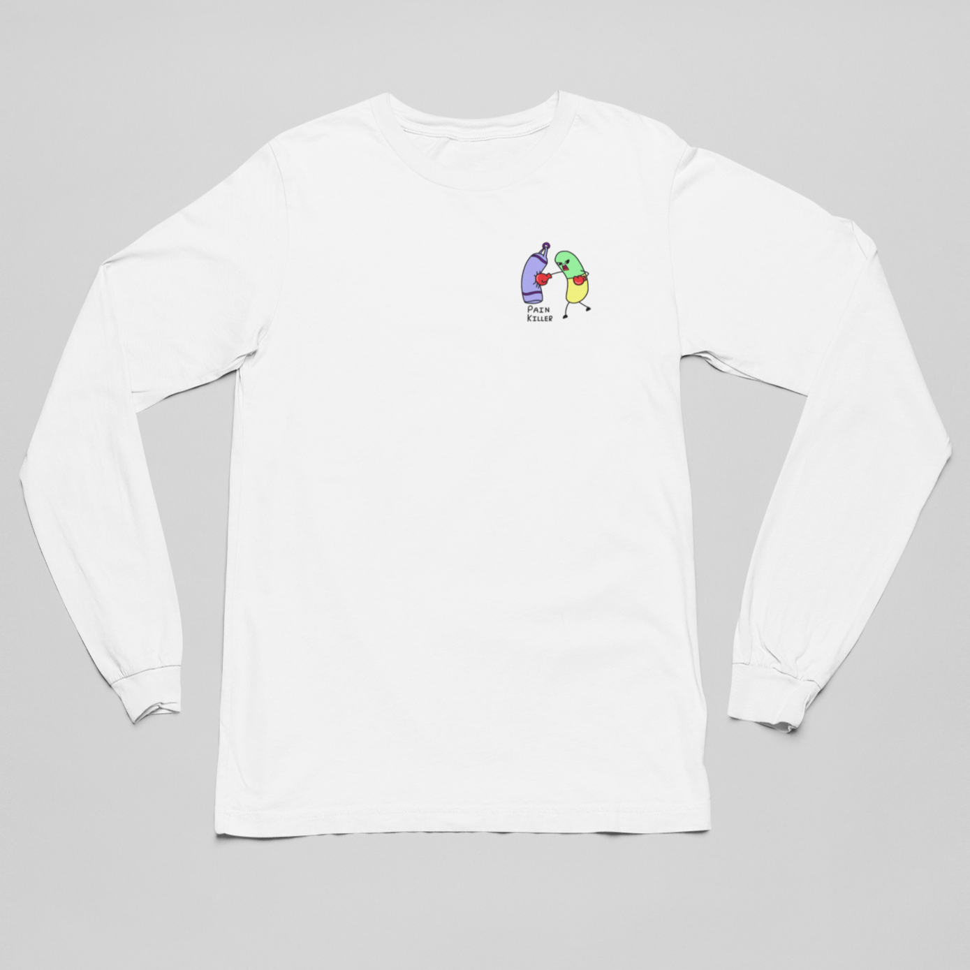 PAIN KILLER - Unisex Kawaii Long Sleeve