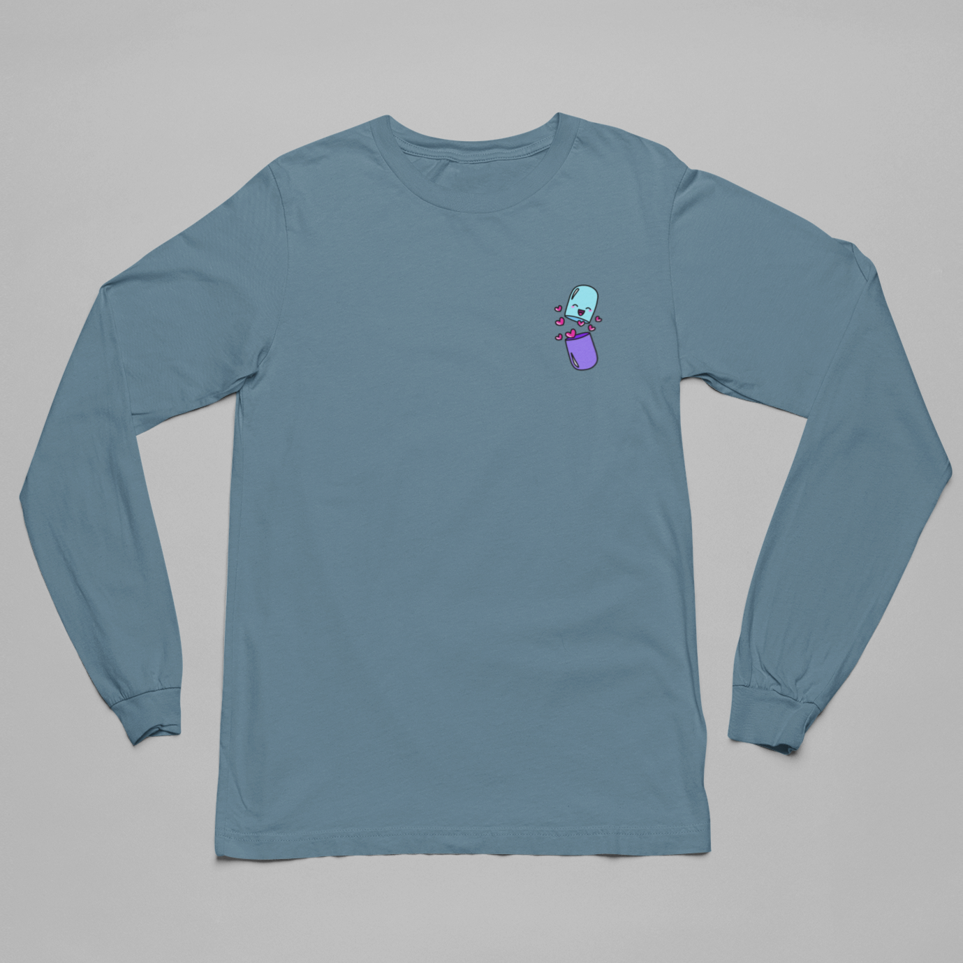 HEART PILL - Unisex Kawaii Long Sleeve