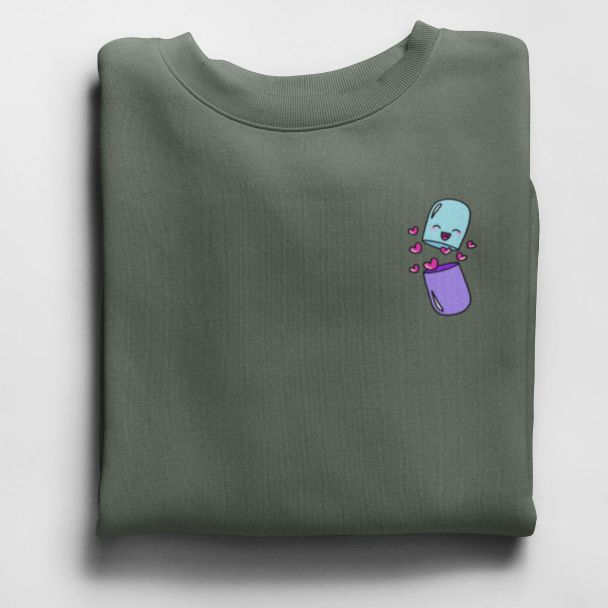 HEART PILL - Unisex Kawaii Sweater