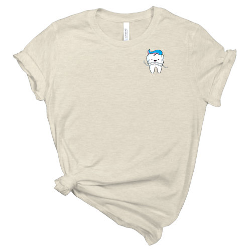 DENTAL TOOTH AND FLOSS - Unisex Kawaii T Shirt