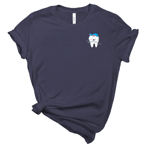 DENTAL TOOTH AND FLOSS - Unisex Kawaii T Shirt