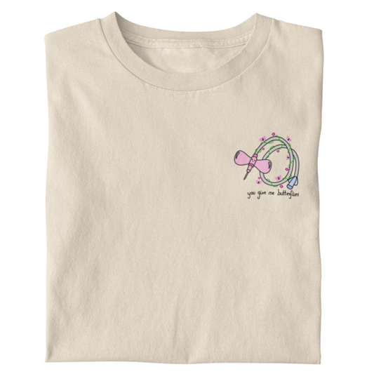 BUTTERFLY NEEDLE - Unisex Kawaii T Shirt