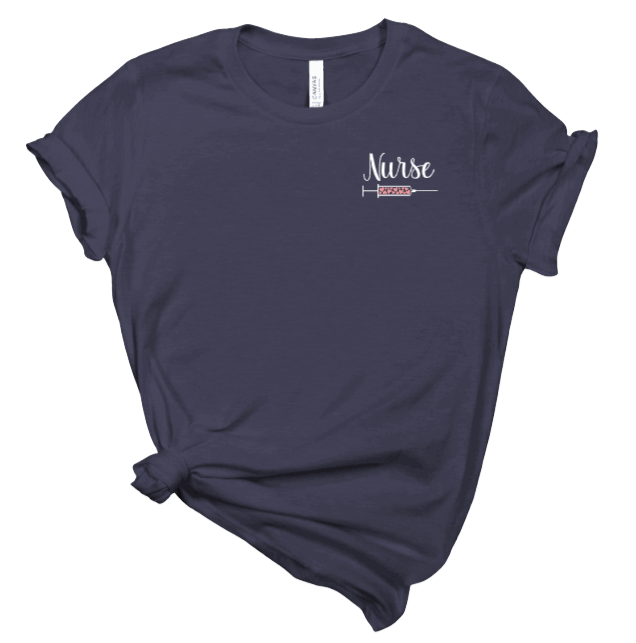 HEART SYRINGE (Customizable) - Unisex Signature T-shirt