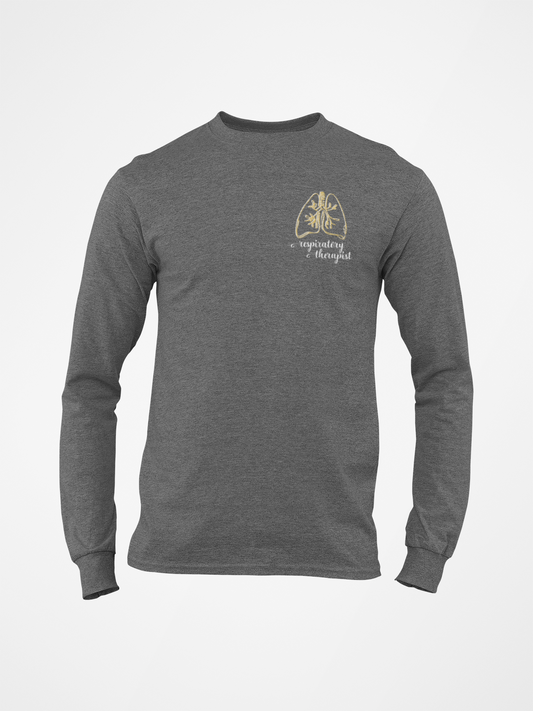 LUNGS OF GOLD (Customizable) - Unisex Signature Long Sleeve