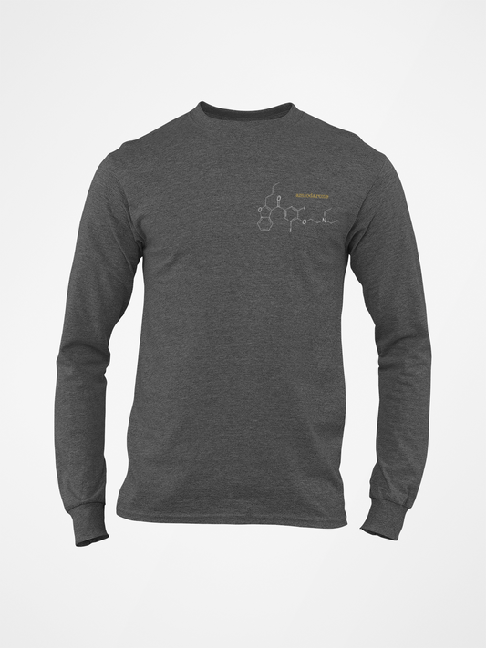 AMIODARONE MOLECULE - Unisex Signature Long Sleeve Shirt