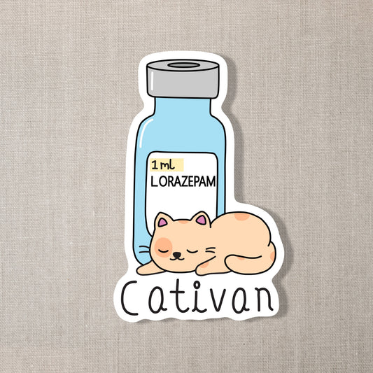 Cativan Sticker