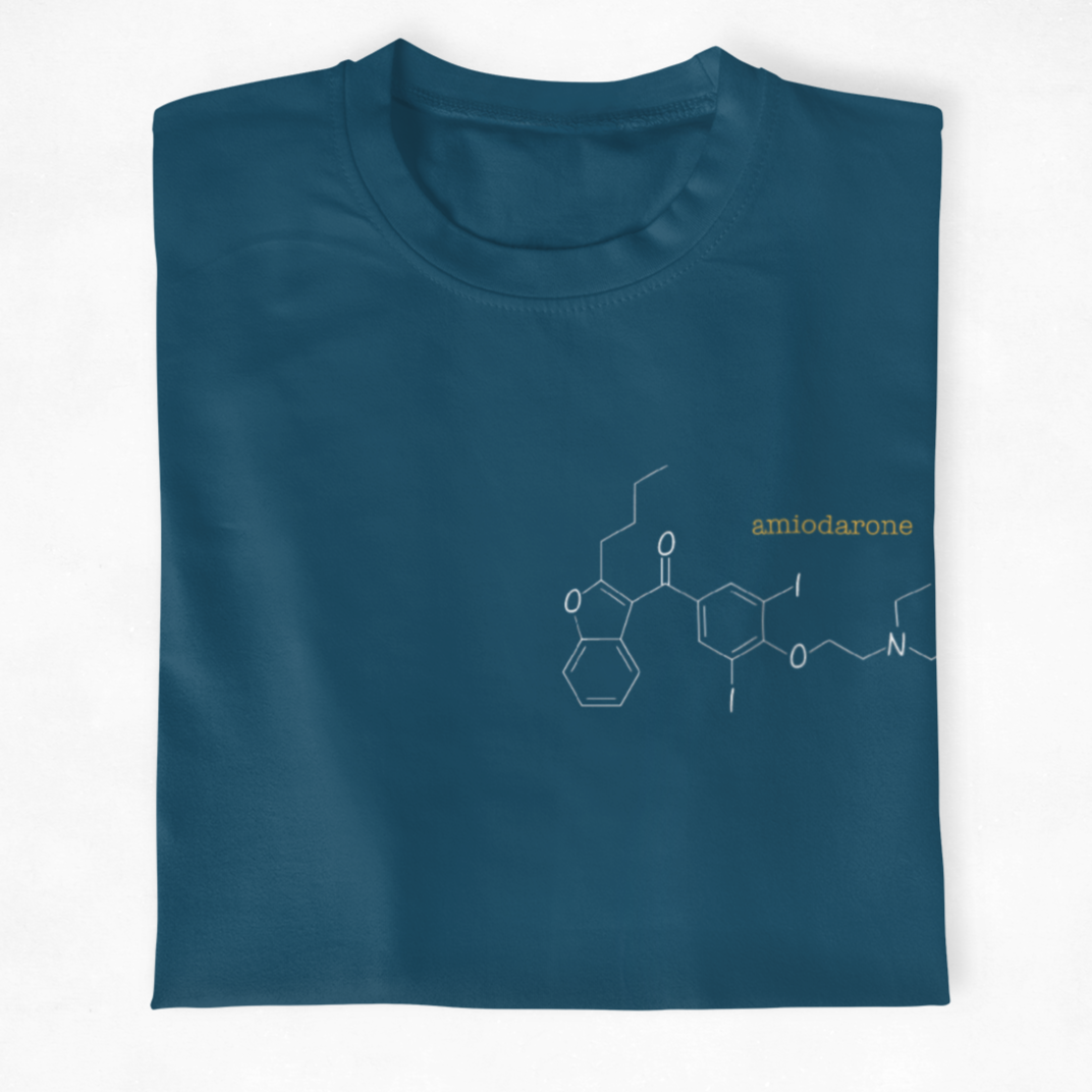 AMIODARONE MOLECULE  - Unisex Signature T Shirt